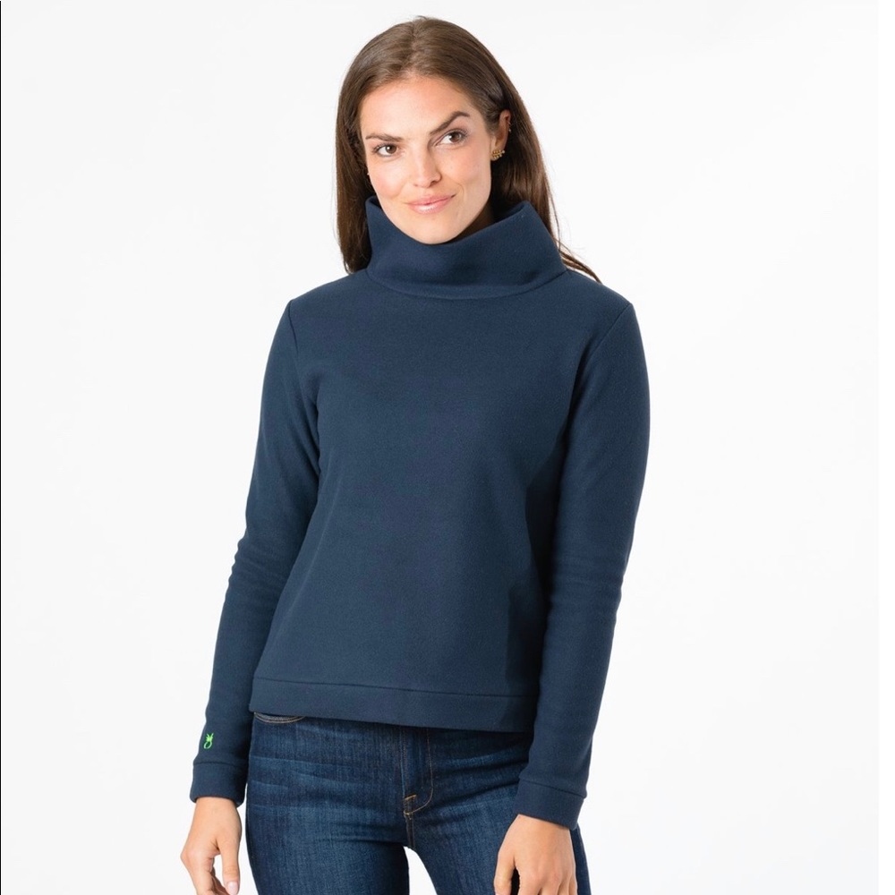 Dudley Stephens Park Slope turtleneck navy large